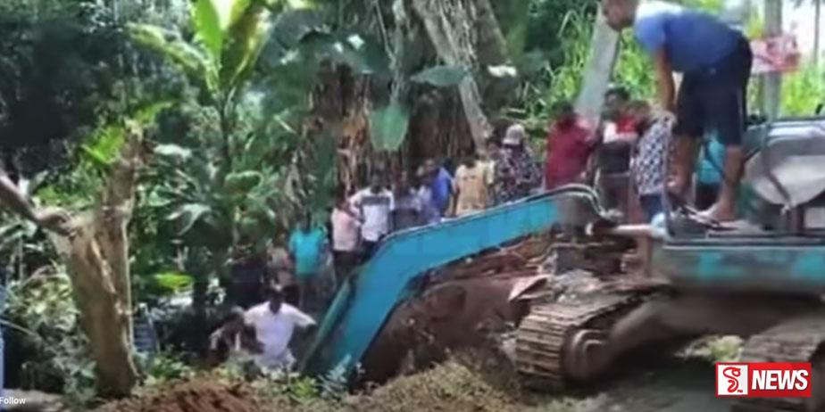 UPDATE : පස් කන්ද කඩා වැටීමෙන් සේවකයන් තිදෙනෙක් මරුට