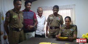 අප්සරාවියන්ට ප්රසිද්ධ සිගිරියේ උප පොලිස් පරික්ෂිකාවක් කුෂ් හා අයිස් සමග ”අතුරුදහන්” අල්ලයි