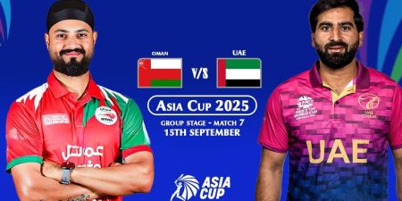 ඕමාන් එක්සත් අරාබි එමිරේට්ස් තරගය ඇරඹෙයි