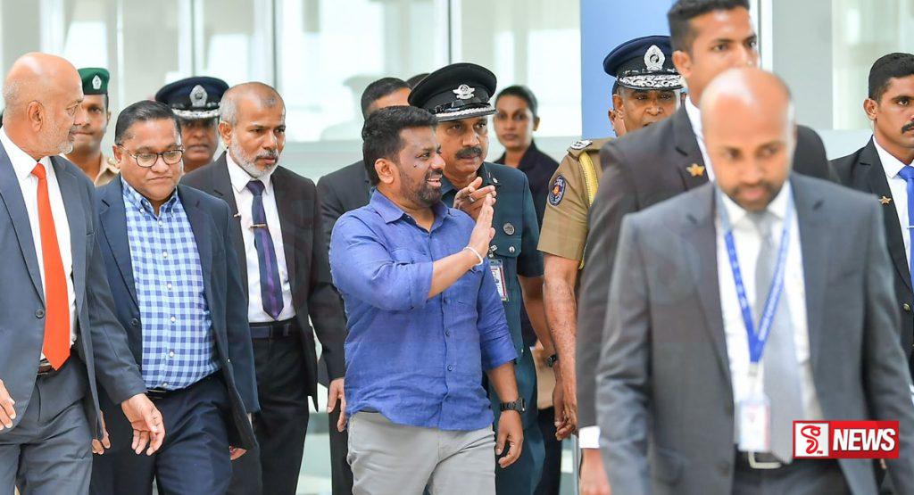 ජනපති අනුර යලි දිවයිනට