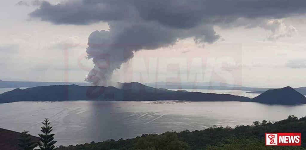 පිලිපීනයේ ටාල් සක්රීය වෙයි !