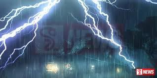 ප්රබල අකුණු පිළිබද අවවාදාත්මක නිවේදනයක්