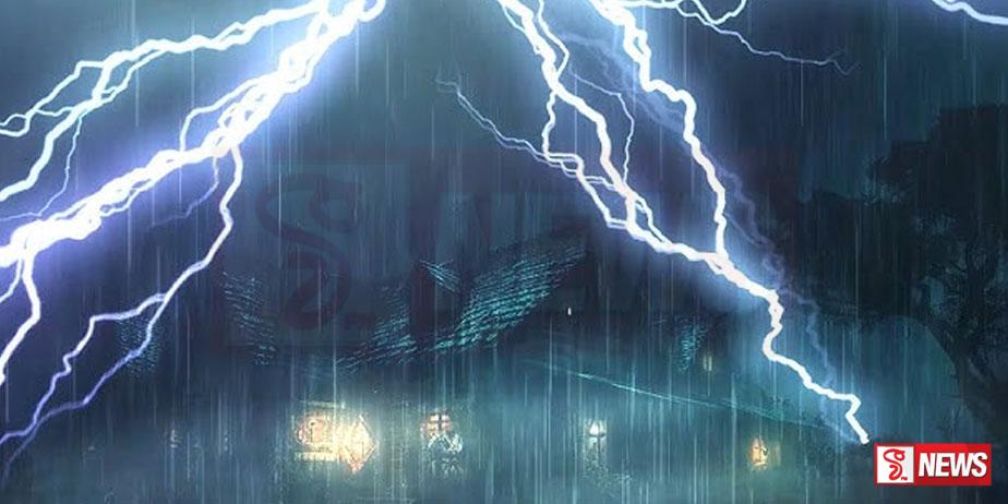 ප්රබල අකුණු පිළිබද අවවාදාත්මක නිවේදනයක්