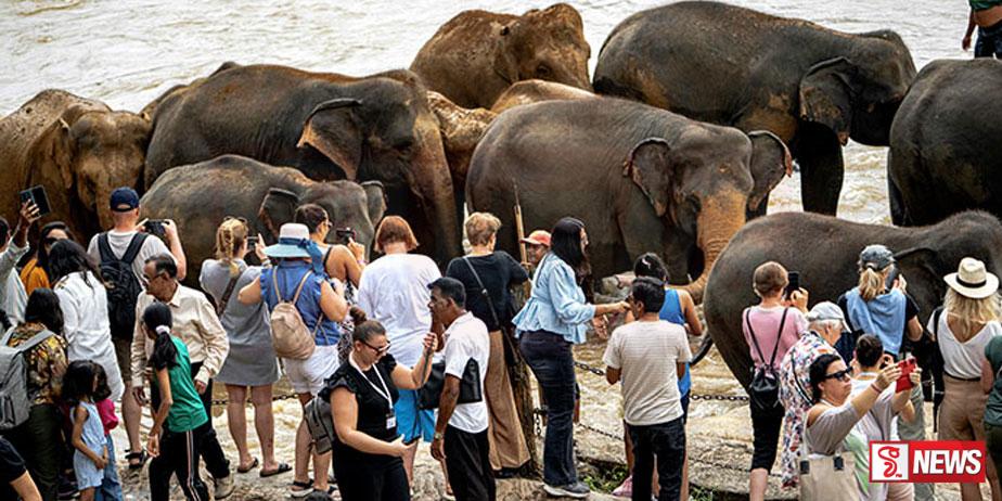 දවස් 09ට සංචාරකයින් 46,868ක් දිවයිනට