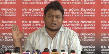ආණ්ඩුව වෙනුවෙන් අන්තරේ හිටපු වසන්ත කතා කරයි – VIDEO –