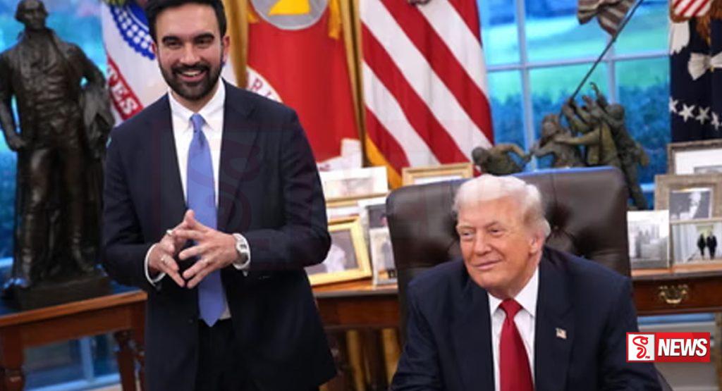 නිව්යෝර්ක් නුවර නගරාදිපති පළමු වරට ඩොනලඩ් ට්රම්ප් හමුවෙයි