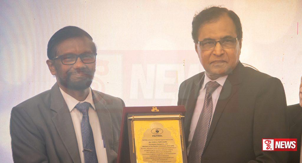 පැෆ්රල් සංවිධානය විසින් මැතිවරණ කොමිෂන් සභාව ඇගයීම වෙනුවෙන් උත්සවයක්