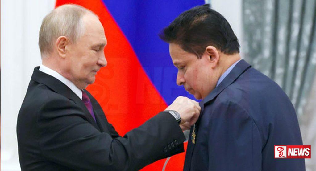 රංජිත් වීරසිංහට රුසියානු රාජ්ය සම්මානයක්