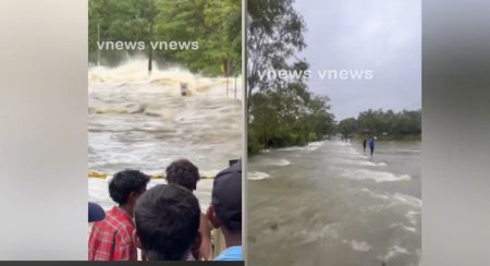 කලා වැවේ සැඩ පාරට කාපට් පාරත් ගැලවෙයි -VIDEO