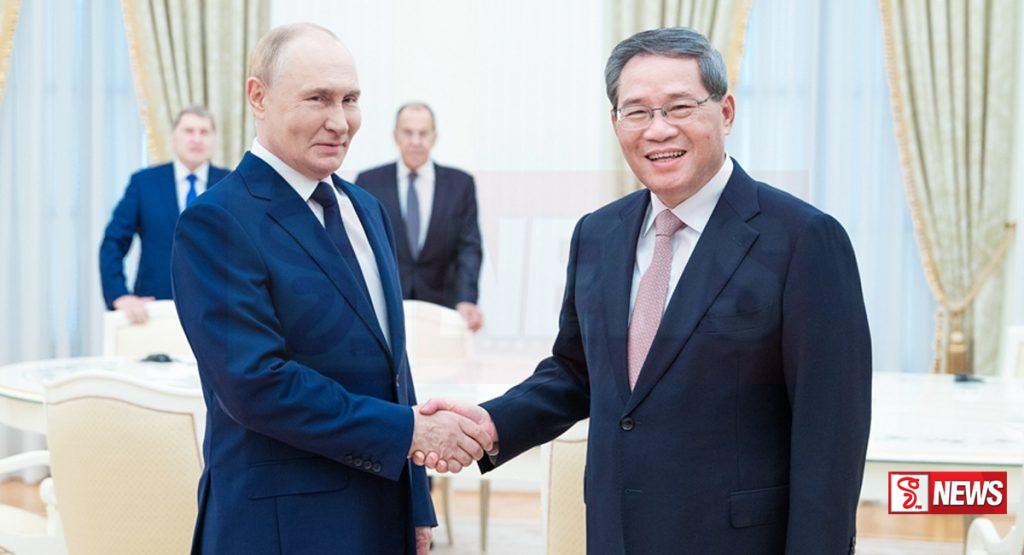 චීන අගමැති සහ රුසියානු ජනාධිපති අතර හමුවක්