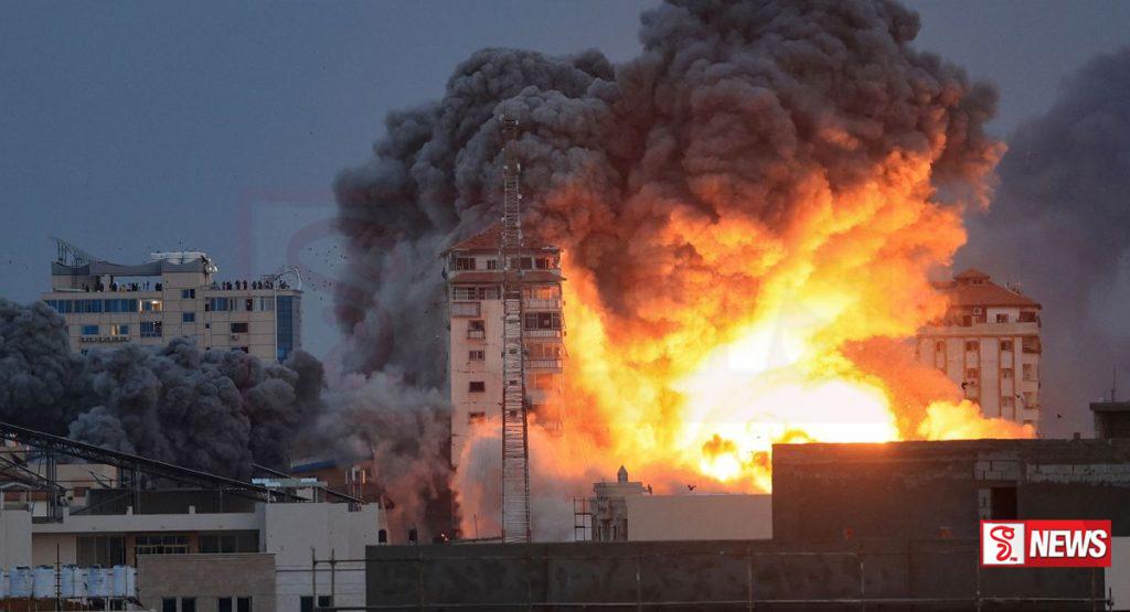 ඊශ්රායලයෙන් ගාසා තීරයට ප්රහාරයක්