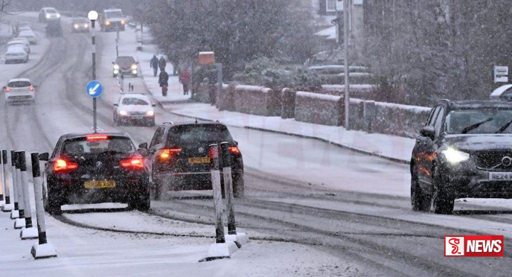 එක්සත් රාජධානියට දරුණු හිම පතනයක් පිළිබද අනතුරු ඇගවීමක්