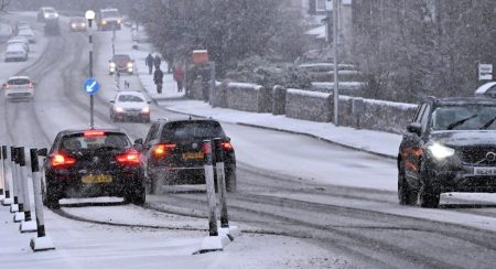 එක්සත් රාජධානියට දරුණු හිම පතනයක් පිළිබද අනතුරු ඇගවීමක්