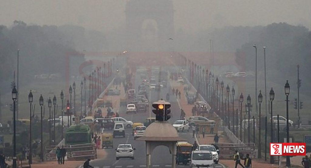 ඉන්දියාවේ නවදිල්ලි අගනුවර වායු දුෂණය යලිත් ඉහලට