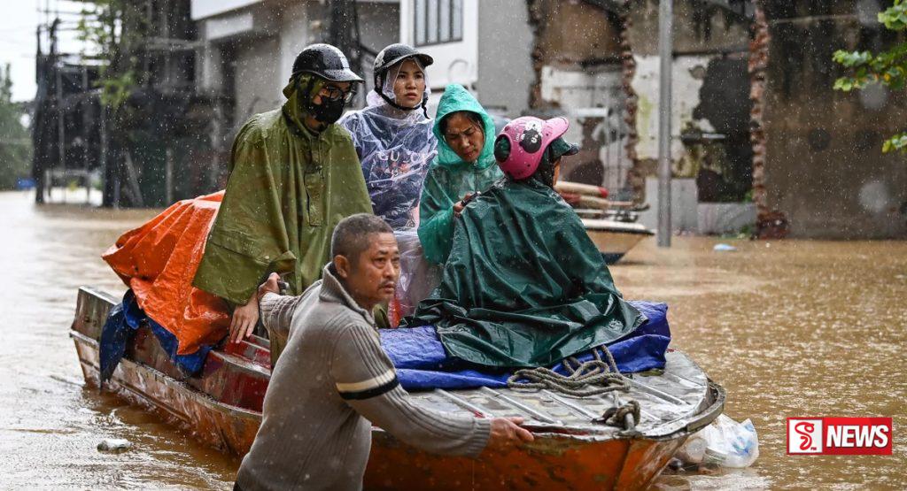 අයහපත් කාලාගුනයෙන් වියට්නාමයට දැඩි බලපෑම්