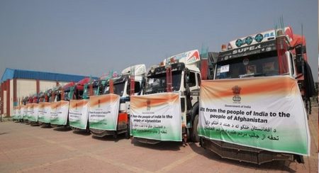 ඇෆ්ඝනිස්තානයට ඉන්දියාවෙන් ආධාර