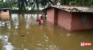 ප්රදේශ රැසක පහත් බිම් ජලයෙන් යට වෙයි