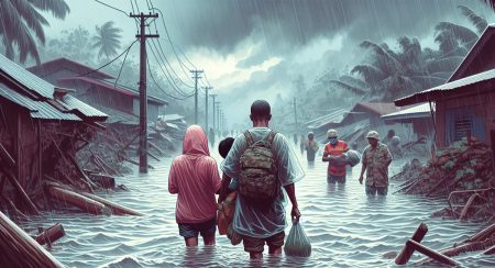 පිලිපීනයේ කල්මේගි සුළි කුණාටුවෙන් මිය ගිය සංඛ්යාව ඉහළට