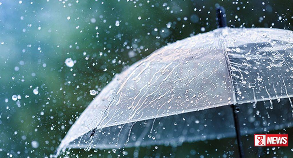 ප්රදේශ කිහිපයකට අදත් වැසි