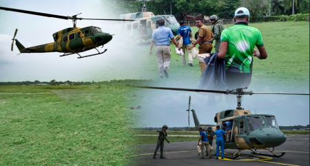 ගුවන් හමුදාව විසින් ඩෙල්ෆ් දූපතේ සිට අ.පො.ස උසස්පෙළ විභාගයයේ පිළිතුරු පත්ර නැවත රැගෙන ඒම සිදුකරයි.