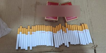 නීති විරෝධී දුම්වැටි සමග සැකකරුවෙක් අත්අඩංගුවට