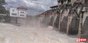 දැදුරු ඔය ජලාශයේ සහ තබ්බෝව ජලාශයේ වාන් දොරටු අරියි