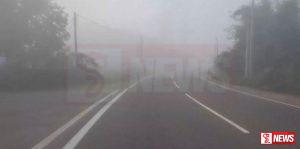 මධ්යම කඳුකරයට ඝණ මීදුම් තත්ත්වයක්