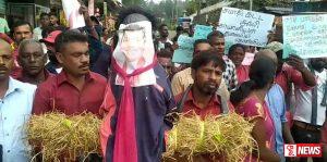 වැටුප් වැඩිවීමට එරෙහිවූවන්ට එරෙහිව වතු කම්කරුවන් පාරට බසියි