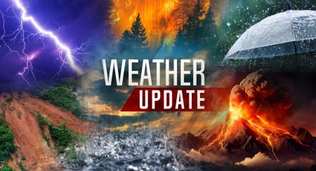 ප්රදේශ රැසකට තද වැසි