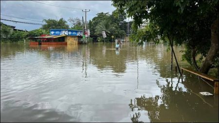 නාගලගම්වීදිය ජල මාපකය අඩි 8 ඉක්මවයි