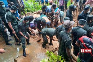 කදපොල අතුරුදන් වූ පවුලක් සොයා යුද හමුදා මෙහෙයුම්