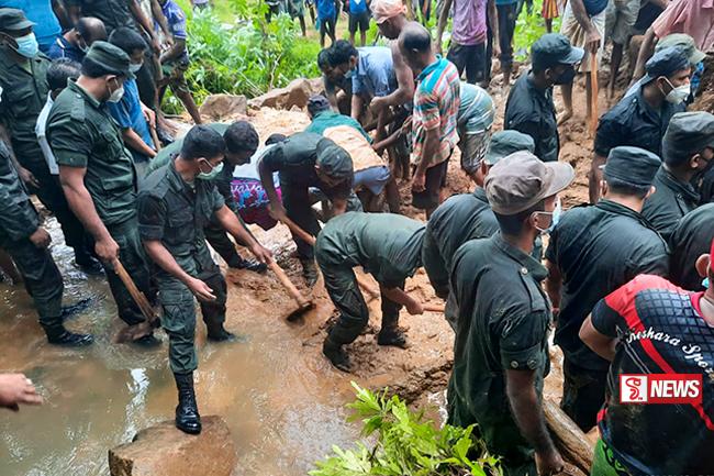 කදපොල අතුරුදන් වූ පවුලක් සොයා යුද හමුදා මෙහෙයුම්