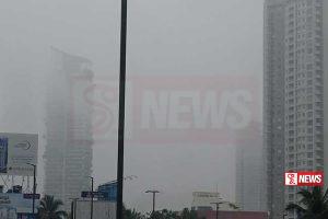 දිවයිනේ ප්රදේශ රැසක වායු ගුණාත්මක තත්ත්ව දර්ශකය තව දුරටත් ඉහළට