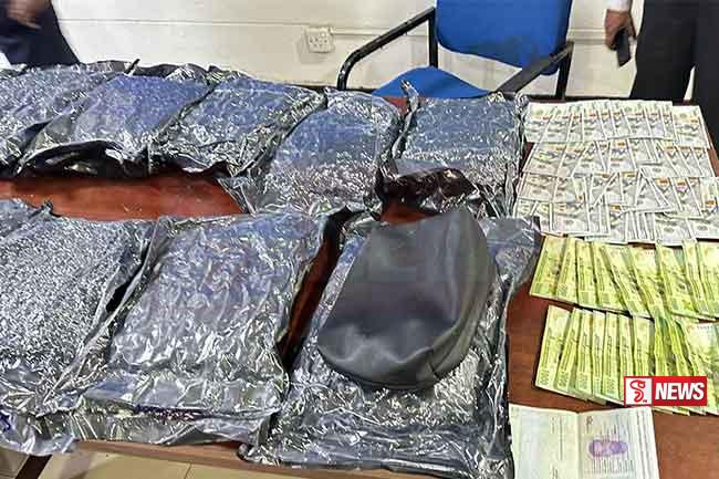 ැපියල් කෝටි 6 කට අධික වටිනාකමකින් යුත් කුෂ් මත්ද්රව්ය මධ්යම තැපැල් හුවමාරුවේදී අත්අඩංගුවට