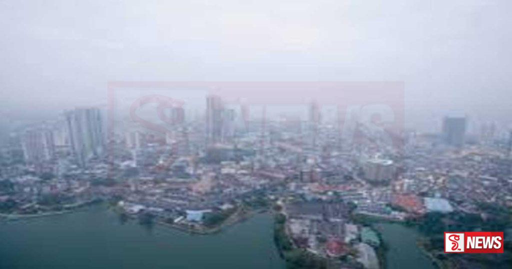 දිවයිනේ ප්රදේශ කිහිපයක වායු ගුණත්වය පහළට