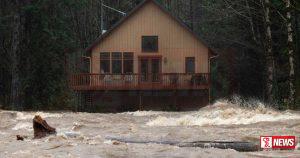 අමෙරිකාවට සහ කැනඩාවට මහ ගංවතුර