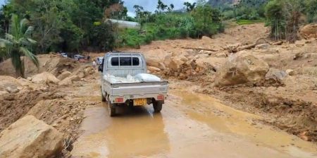 නුවරඑළිය ගම්පොල ප්රධාන මාර්ගය සැහැල්ලු වාහනවලට විවෘත වෙයි