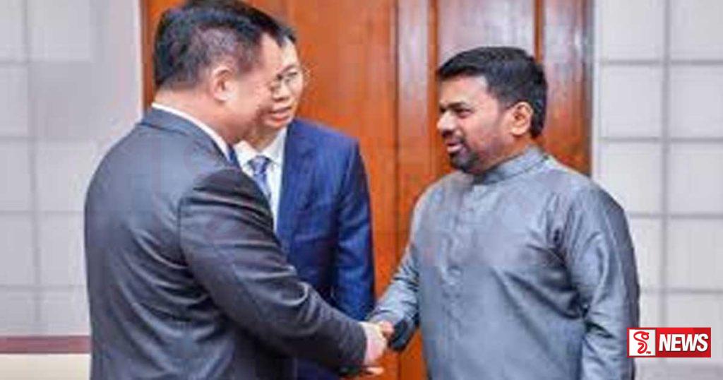 “ශ්රී ලංකාව ගොඩනඟමු” වැඩසටහනට චීනයේ සහාය