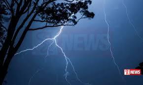 ප්රබල අකුණු ගැන අනතුරු ඇඟවීමක්