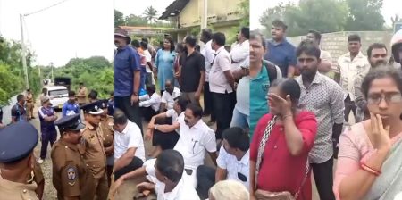 තිස්ස විහාරය ඉදිරිපිටදී අත්අඩංගුට ගත් පිරිස ඇපමත මුදාහරී