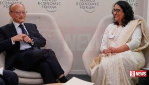 අග්රාමාත්යවරිය සහ ආසියානු සංවර්ධන බැංකුවේ සභාපති අතර හමුවක්