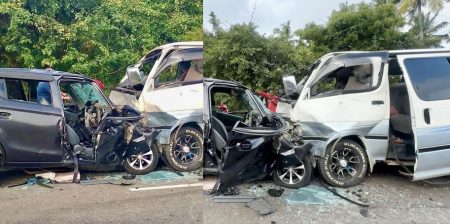 තිදෙනෙක්ට දිවි අහිමි කළ රිය අනතුර