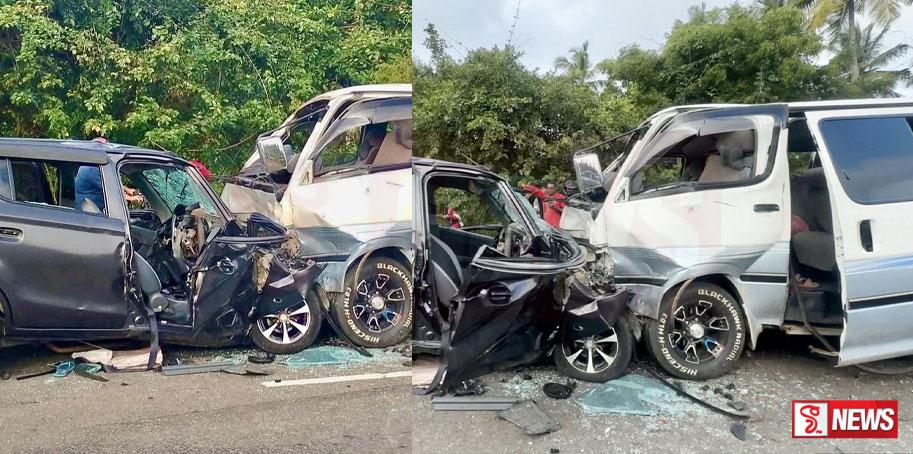 තිදෙනෙක්ට දිවි අහිමි කළ රිය අනතුර