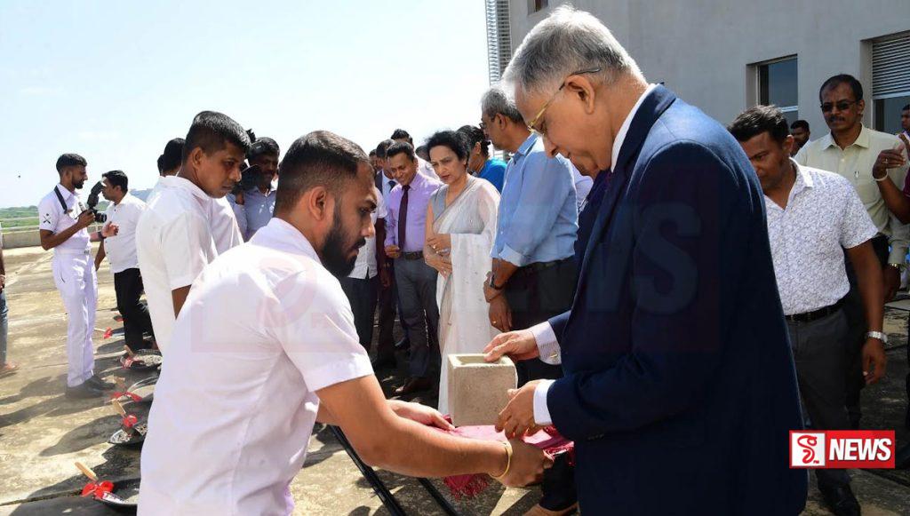 හම්බන්තොට දිස්ත්රික් මහ රෝහලේ හෘද කැතීටකරණ ඒකක ගොඩනැගිල්ල සඳහා මුල්ගල තැබේ