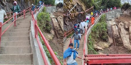 ශ්රී පාද හැටන් මාර්ගයේ සිරිපා කරුණාවට කිසිදු අවදානමක් නෑ