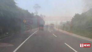 මධ්යම කඳුකරයට අධික සීතලත් සමග ඝණ මීදුම් තත්ත්වයක්