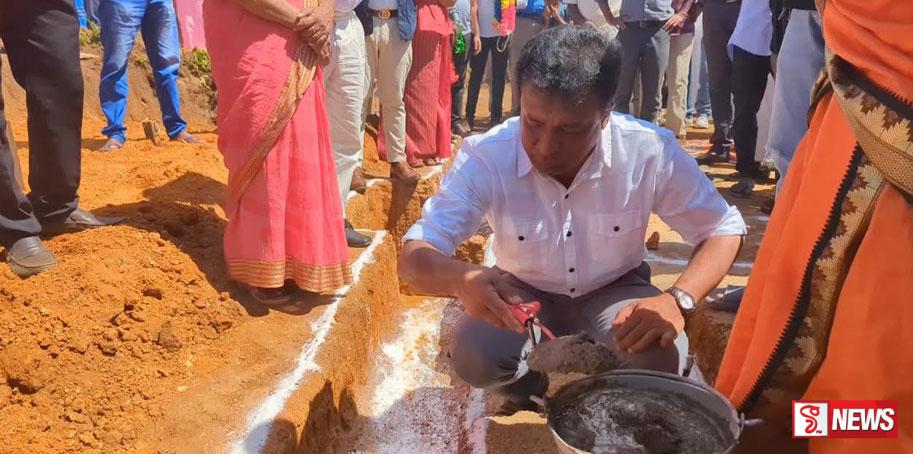 වතු කම්කරුවන් වෙනුවෙන් නිවාස 24ක් ඉදිකිරීම් ඇරඹෙයි