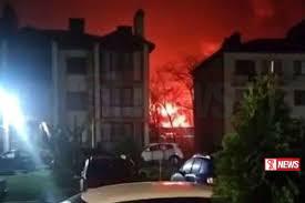 රුසියානු ඩ්රෝන ප්රහාරයකින් යුක්රේනයේ 12 ක් ජිවිතක්ෂයට