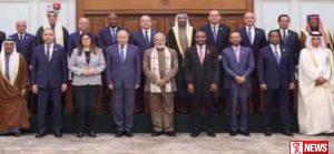 ඉන්දීය අගමැති සහ අරාබි විදේශ අමාත්යවරුන් අතර හමුවක්