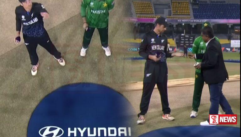 කාසියේ වාසිය දිනූ පාකිස්තානය පන්දුවට පහරදීම තෝරගනියි